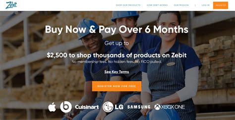 buy now pay later on electronics|Zebit .